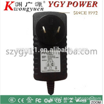 12v 1a AC/DC Power adapter with SAA S-mark Certification